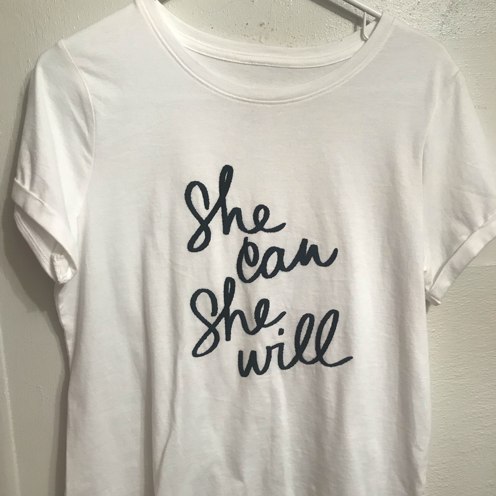 Graphic White T